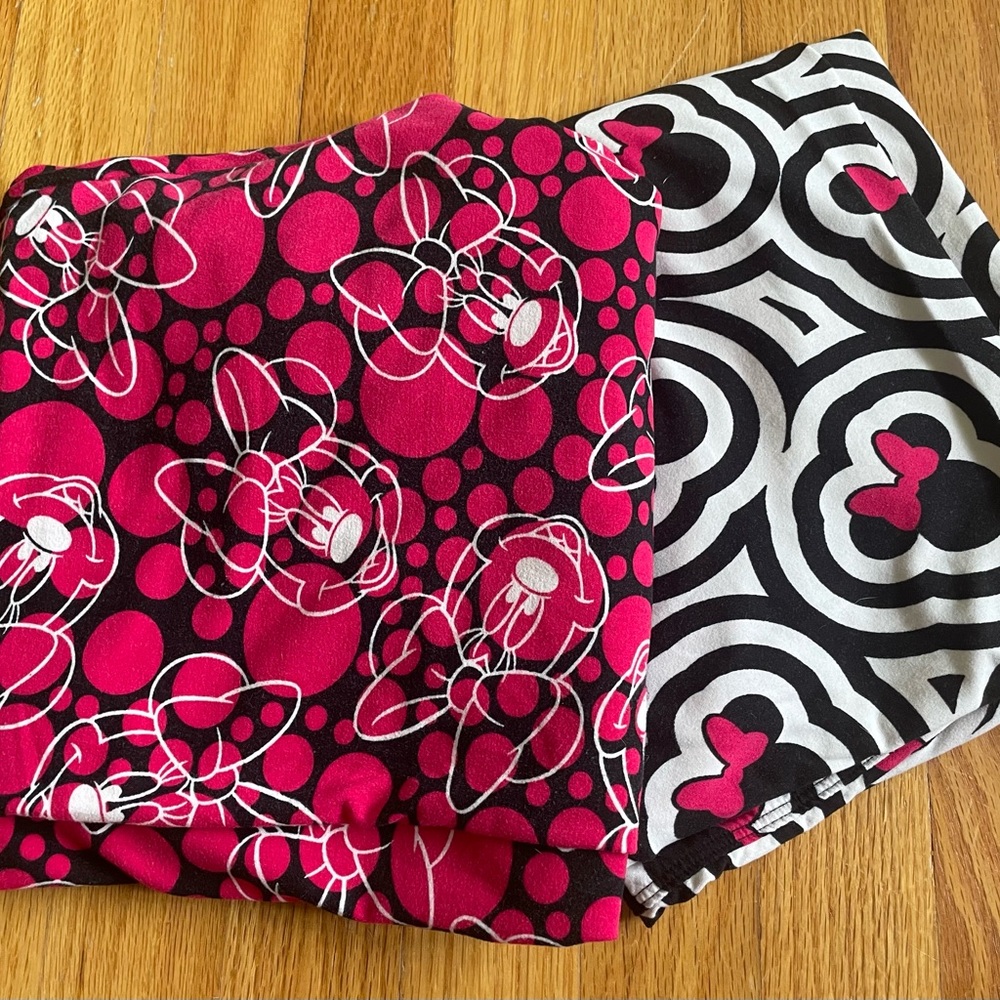 Rare Disney Lularoe TC Leggings EUC